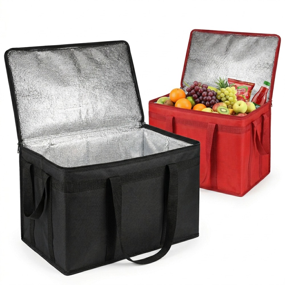 Food Storage Reusable Bags - Sac isotherme pliable, pochette de rangement