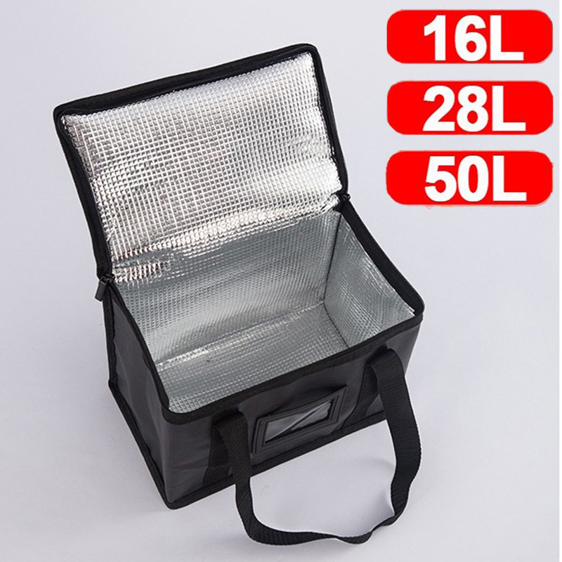 Food Storage Zipper Bags - 1 grand sac isotherme pour pique-nique,