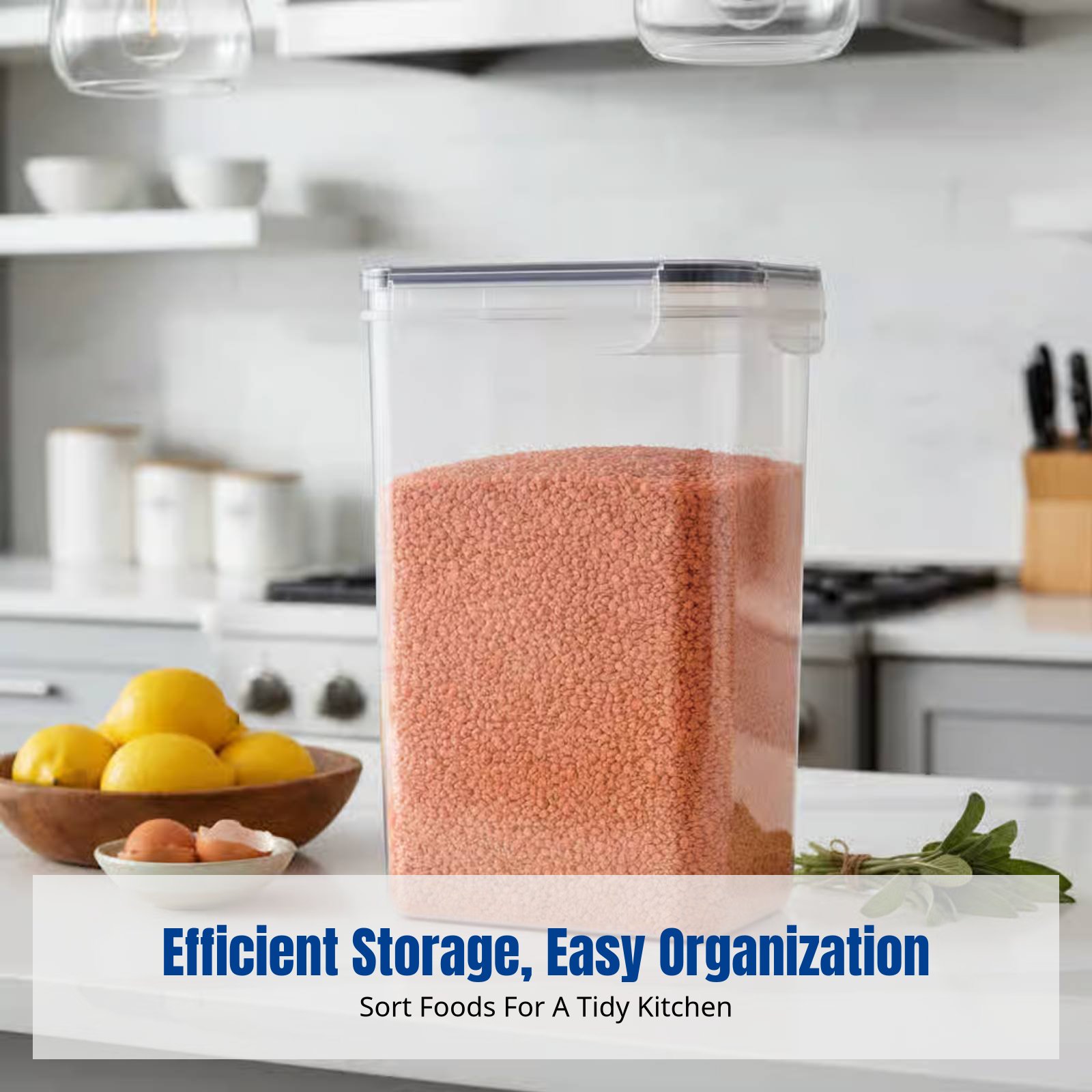 Food Storage Large - Ensemble de contenants hermétiques pour aliments,