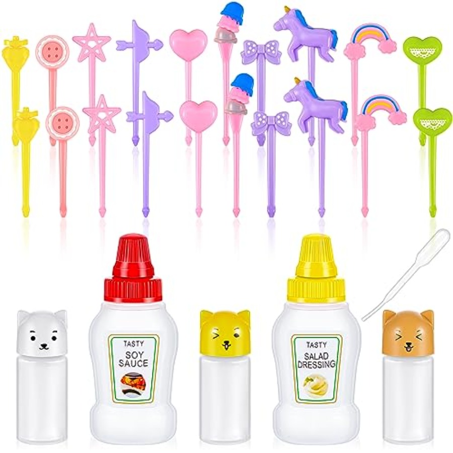 Condiment Squeeze Bottle - 26 contenants pour sauce soja, 5