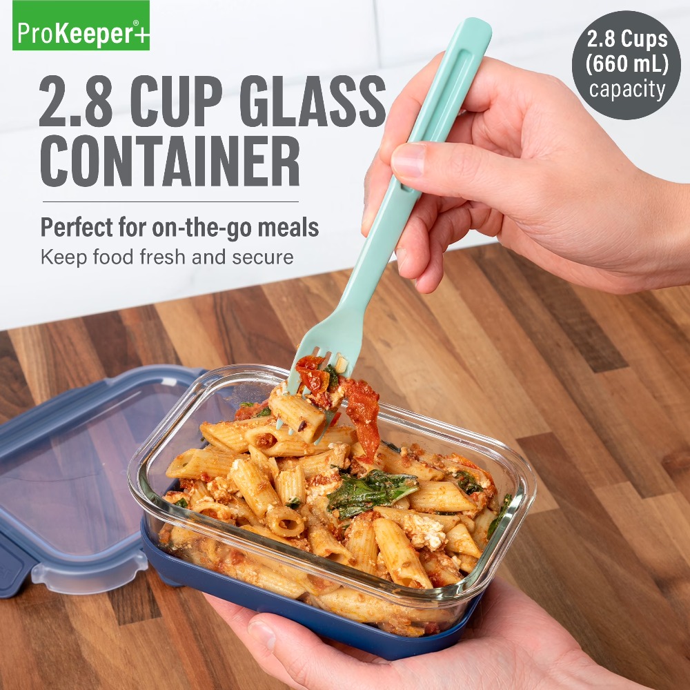 Food Storage Organization - Conteneur alimentaire en verre de 2,8