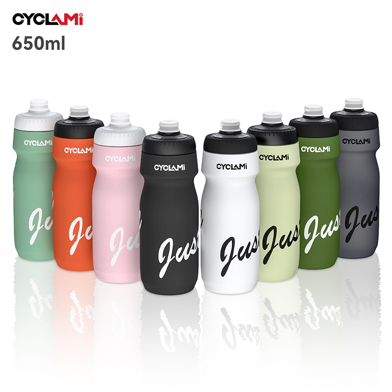 Condiment Squeeze Bottle - CYCLAMI bouteille d'eau de vélo 650ml