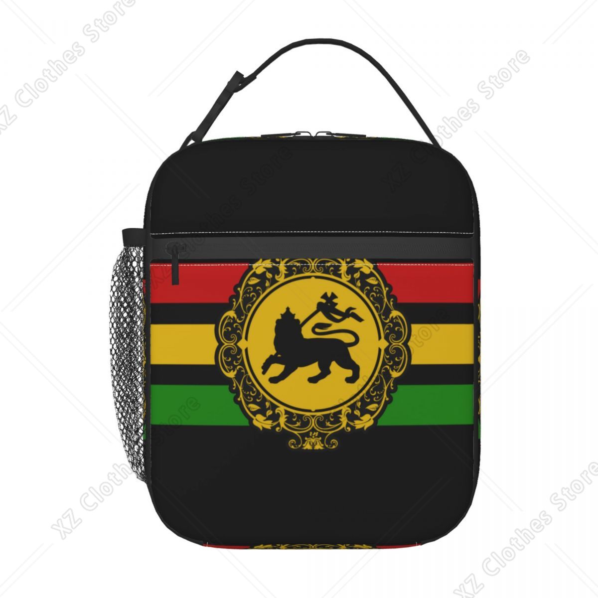 Food Storage In Roots - Sac à déjeuner isotherme Rasta Lion