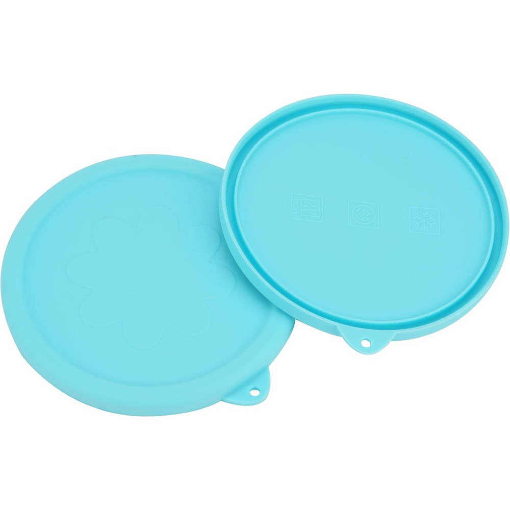 Food Storage Set Glass - Couvre-bols en silicone pour bols en