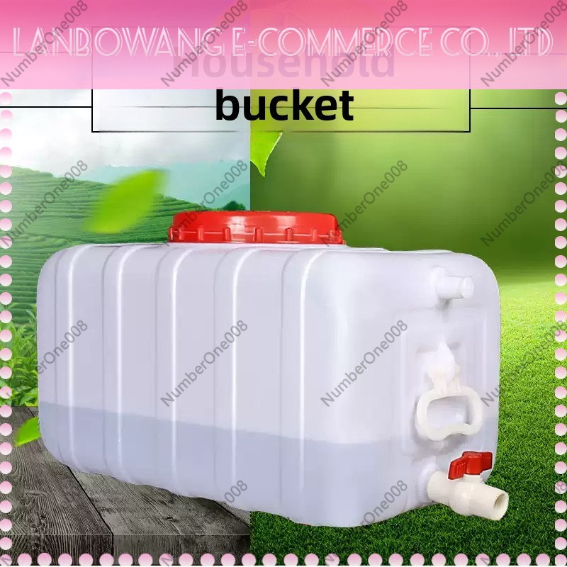 Food Storage Tank - Réservoir d'eau horizontal en plastique de