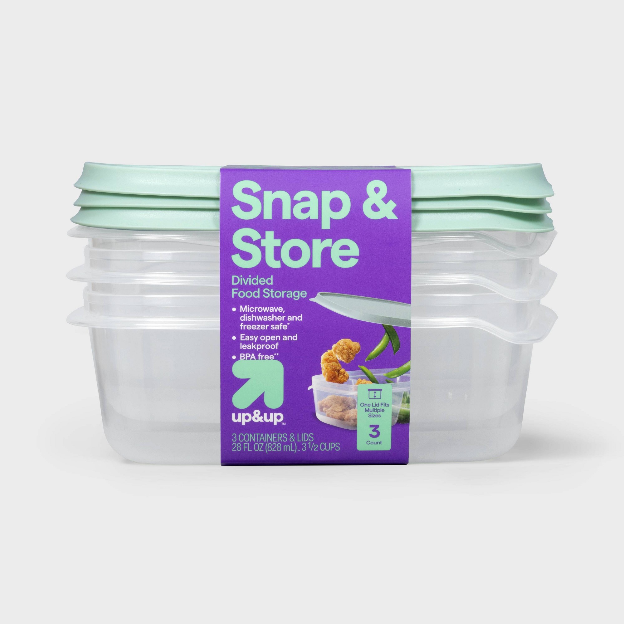 Food Storage Organization - Boîtes de conservation alimentaire rectangulaires en
