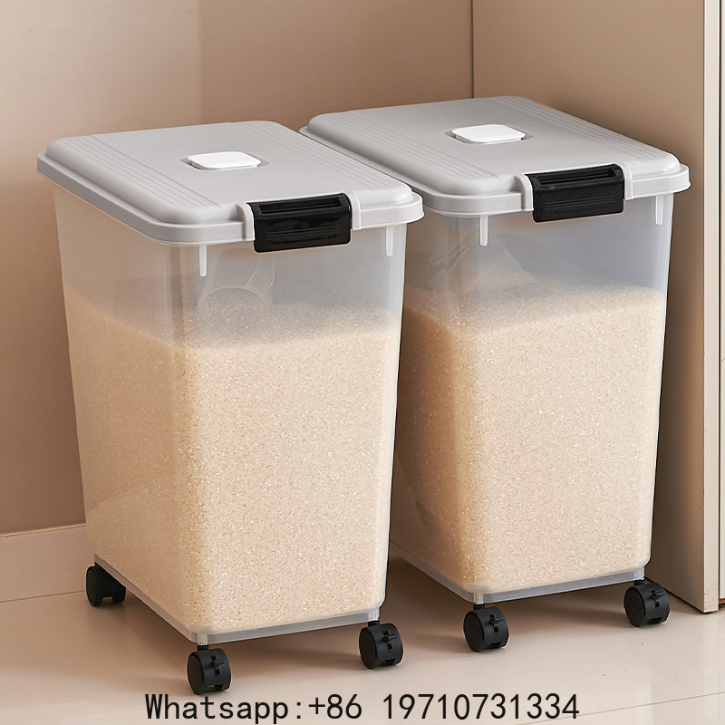 Food Storage Tank - Seau à riz, réservoir de stockage