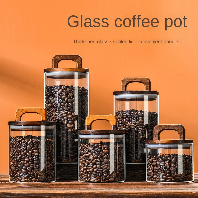 Glass Food Storage Xl - Pot en verre avec couvercle en