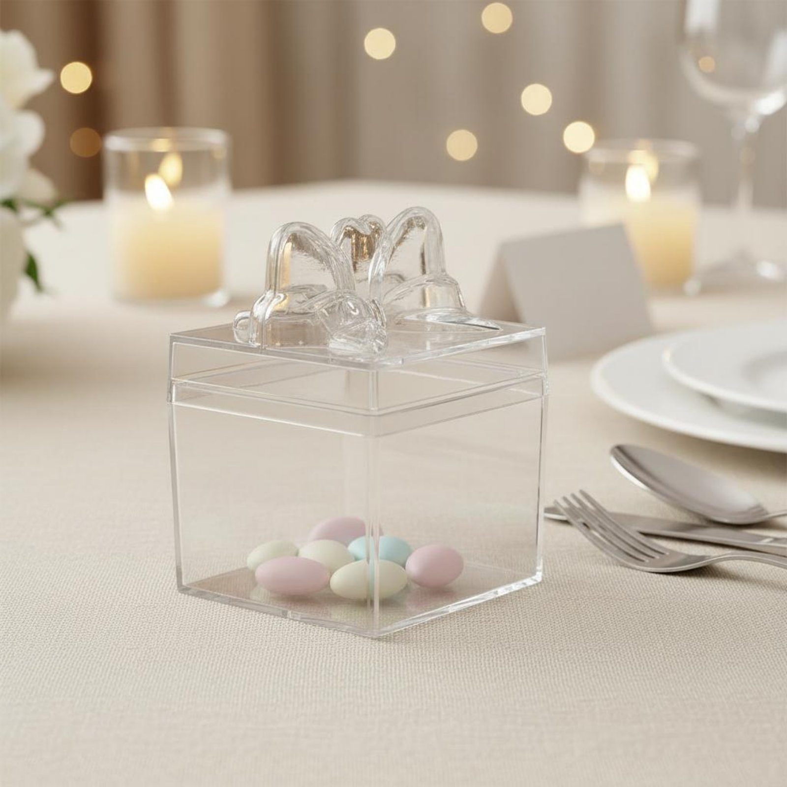 Food Storage Is - Boîte à bonbons en plastique transparent