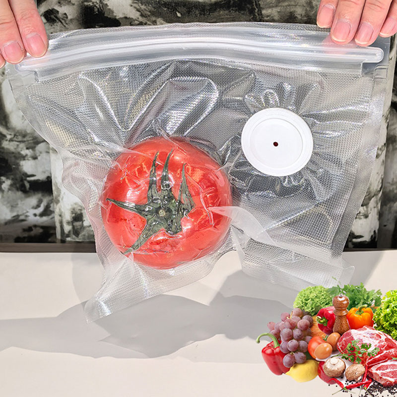 Food Storage Zipper Bags - Ensemble de sacs de conservation sous