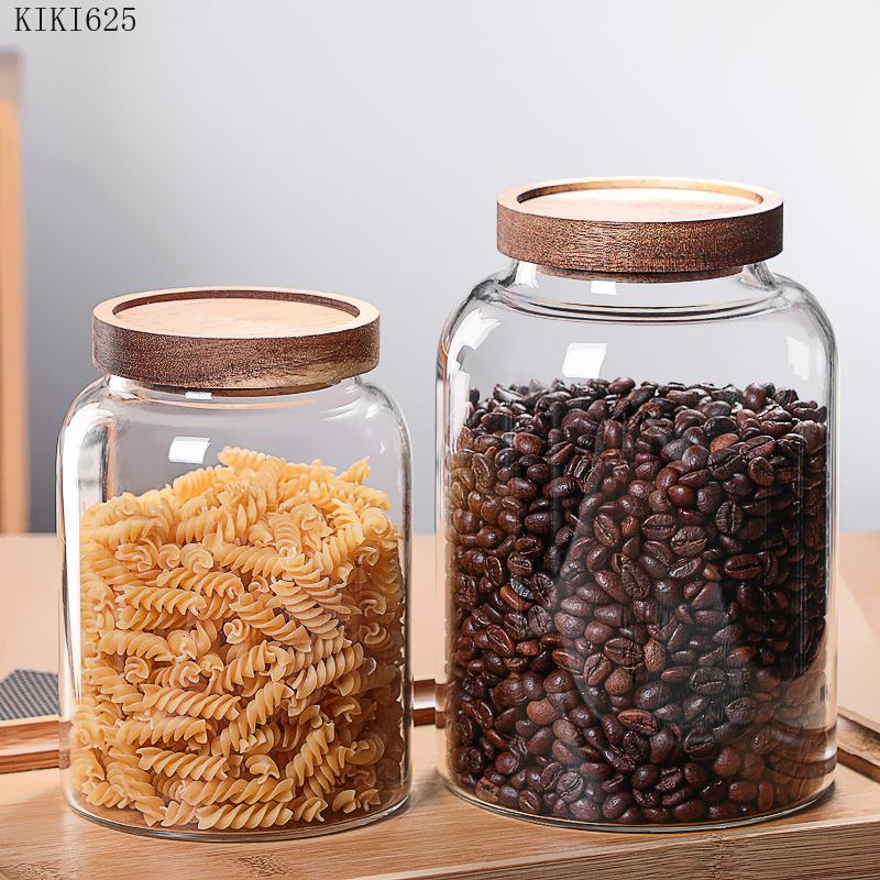 Glass Food Storage Xl - Bocal de rangement en verre de