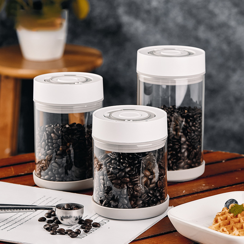 Food Storage Set Glass - Bocal à café en verre résistant