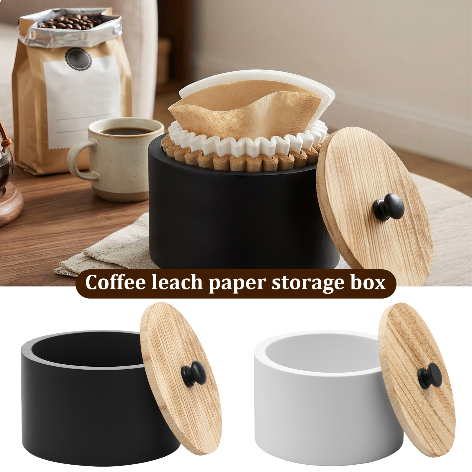 Food Storage Reusable Bags - Support pour filtres à café en