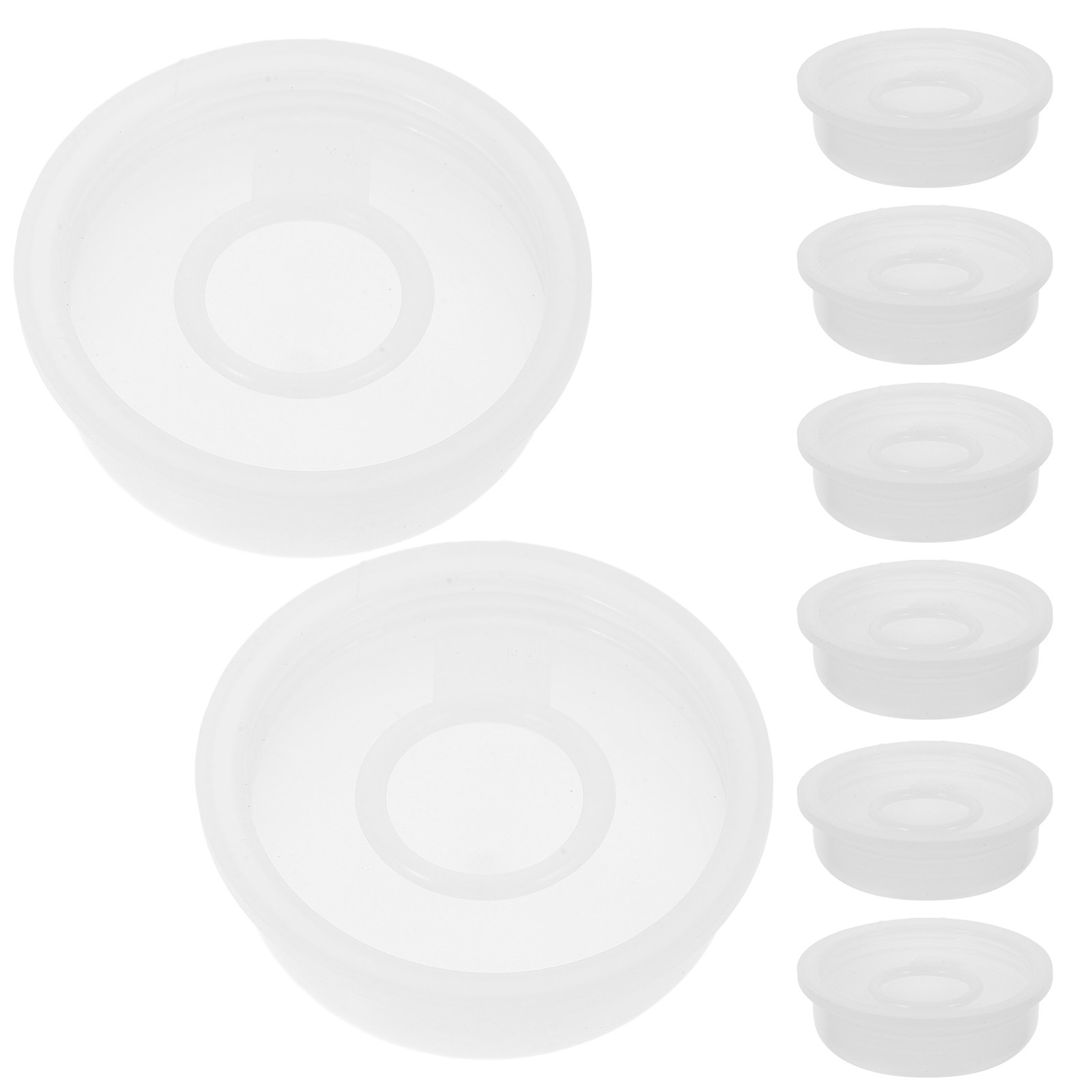 Food Storage Is - Lot de 10 couvercles en plastique