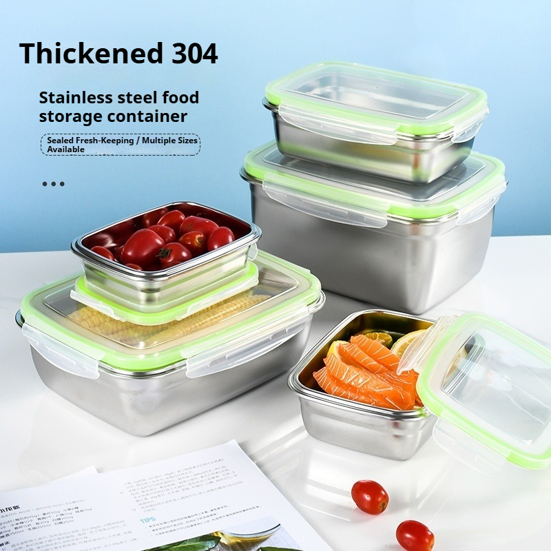 Food Storage Method - Boîte à déjeuner en acier inoxydable
