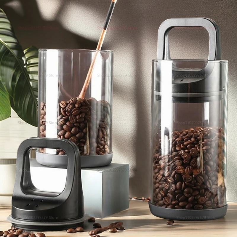 Food Storage Set Glass - Réservoir scellé sous vide pour grains