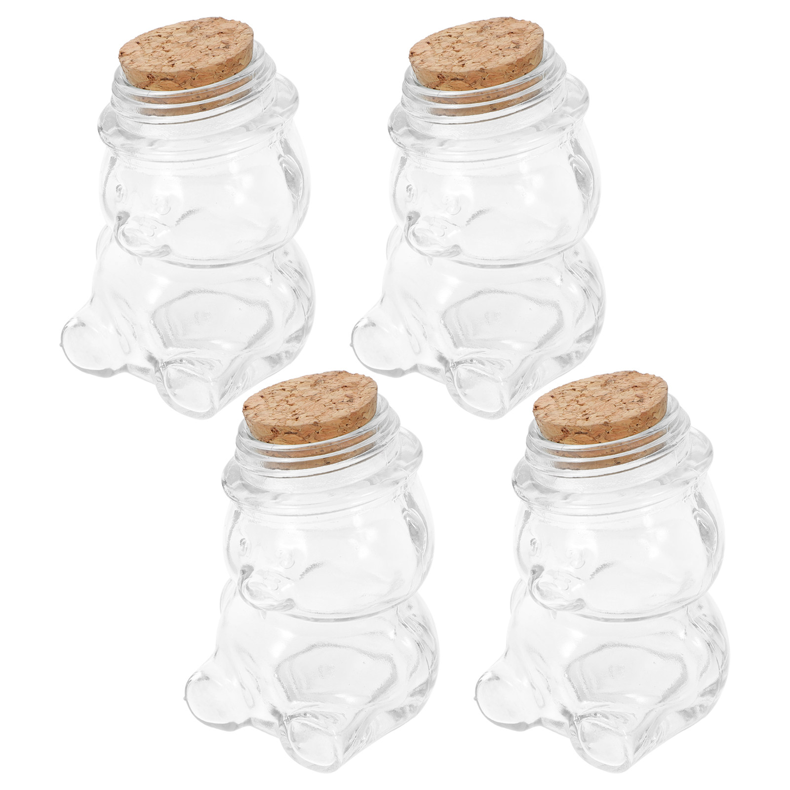 Food Storage Set Glass - Ensemble de pots à bonbons en