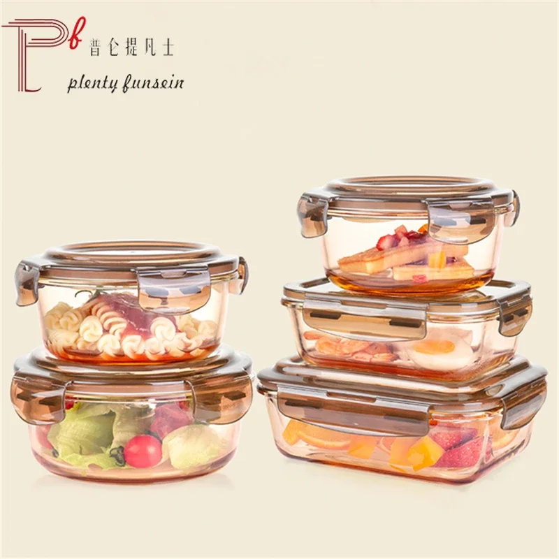 Food Storage Set Glass - Boîte de conservation en verre, boîte