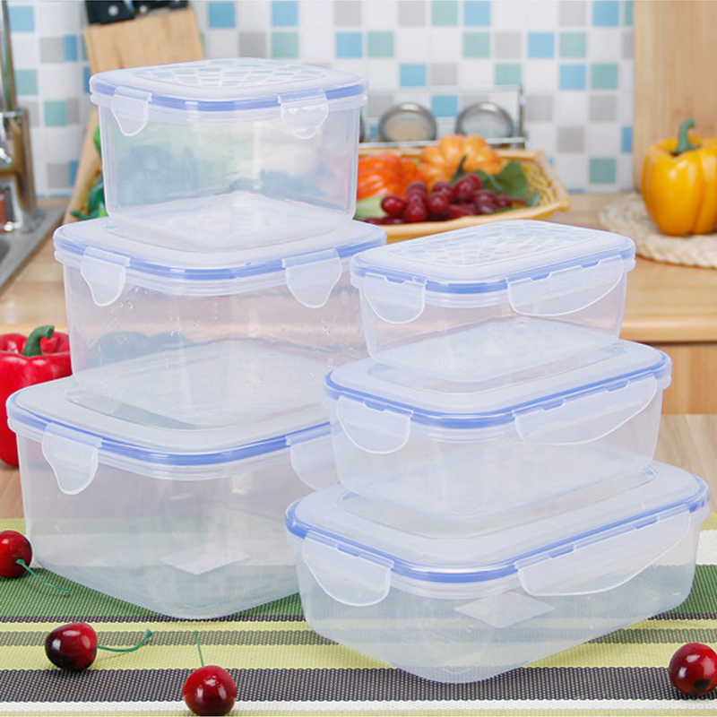 Food Storage Tupperware - Boîte à déjeuner en plastique pour