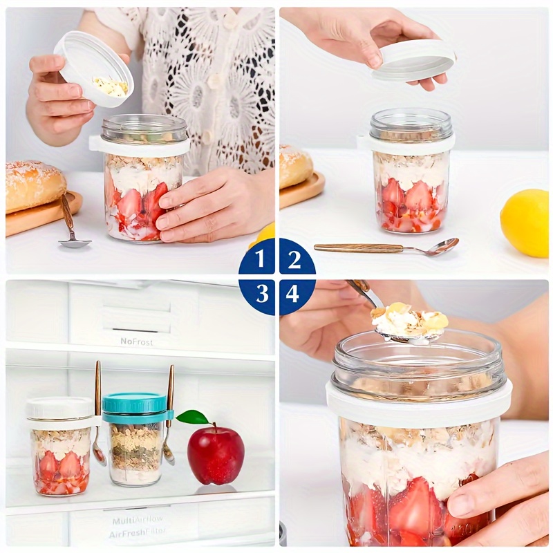 Tasse à flocons d'avoine en ve - Food Storage Set Glass avis et prix