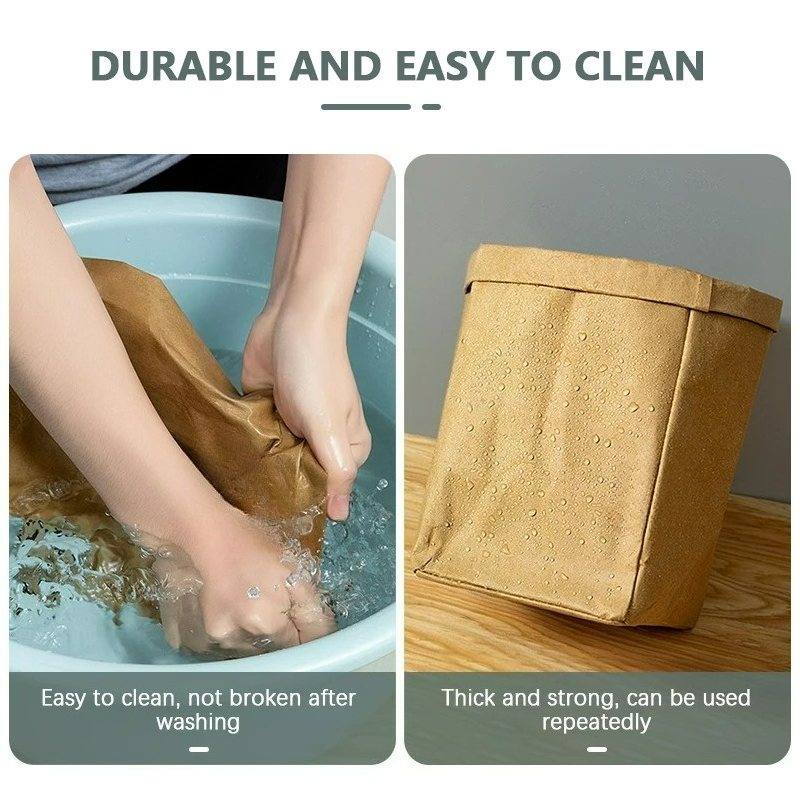 Sacs en papier kraft lavables, - Food Storage Reusable Bags avis et prix