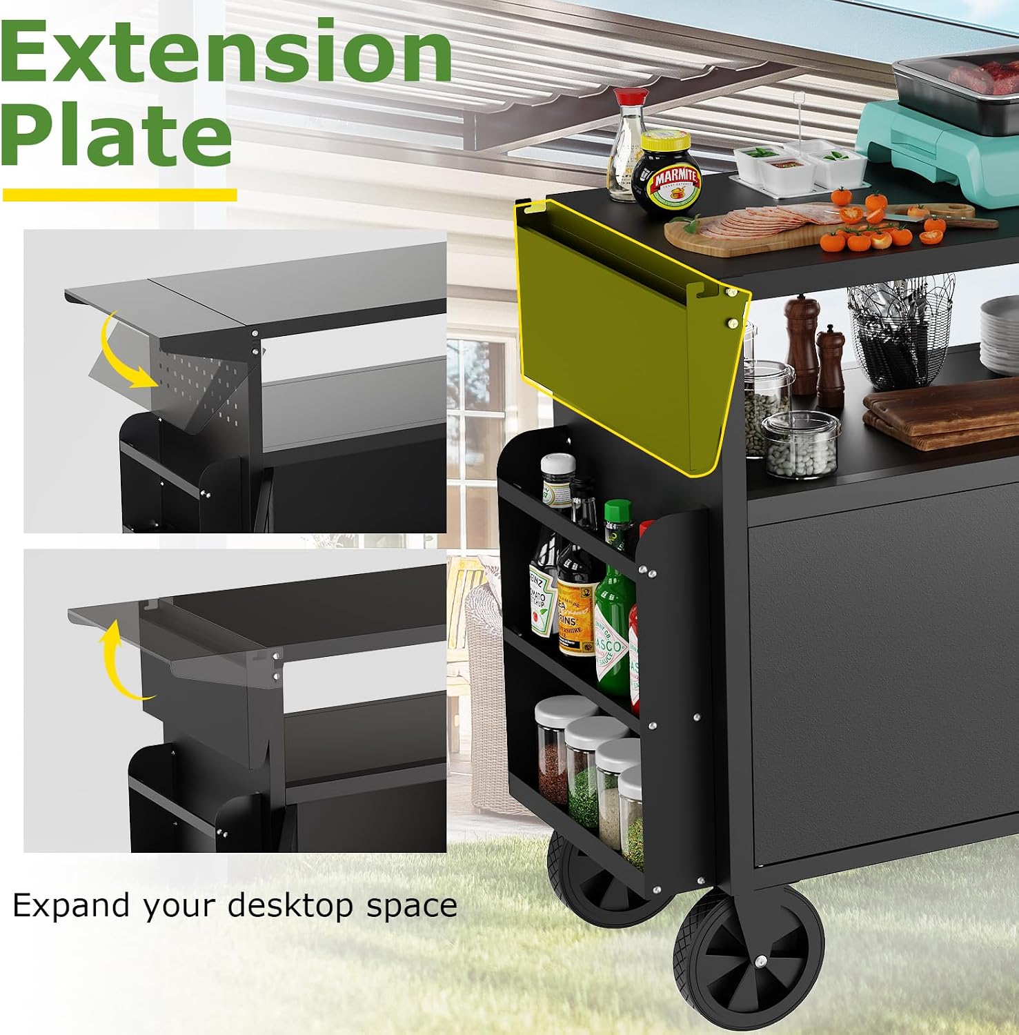 Table de barbecue d'extérieur  - Food Storage On Table avis et prix