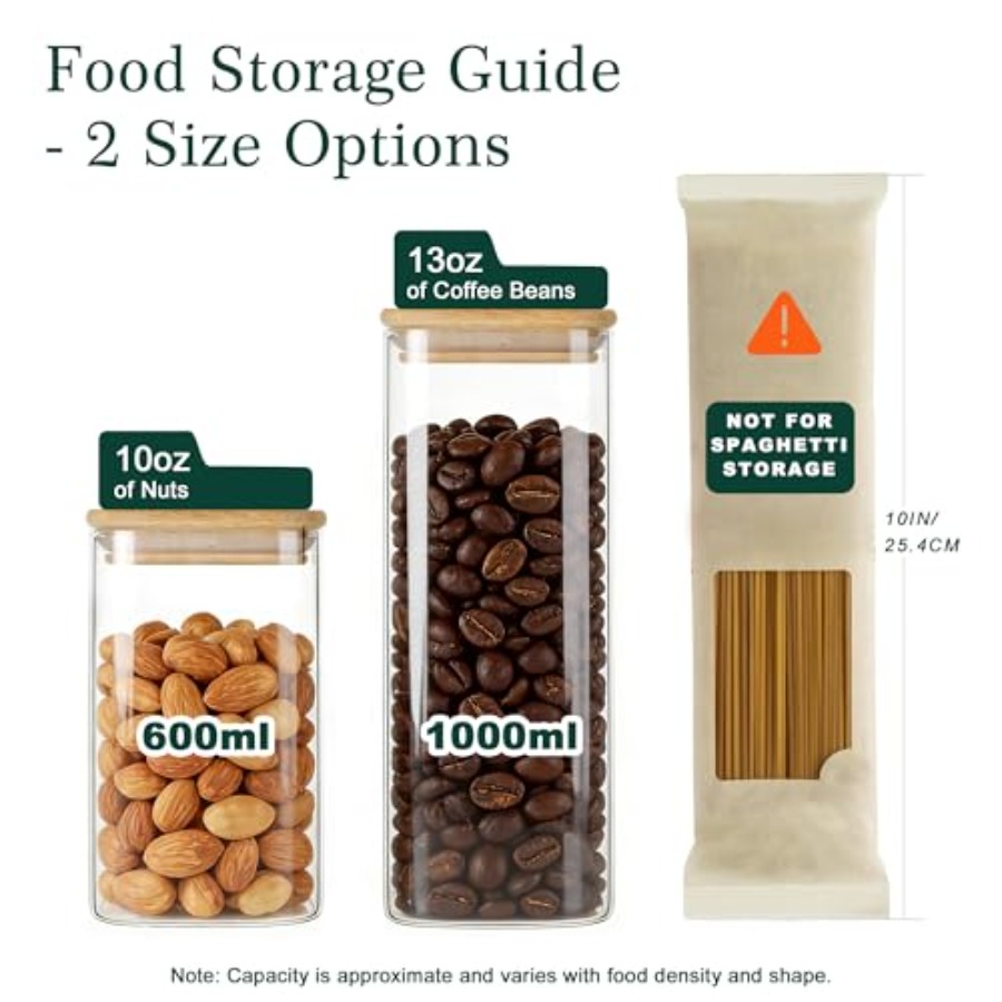 Lot de 12 bocaux de conservati - Food Storage Organization avis et prix