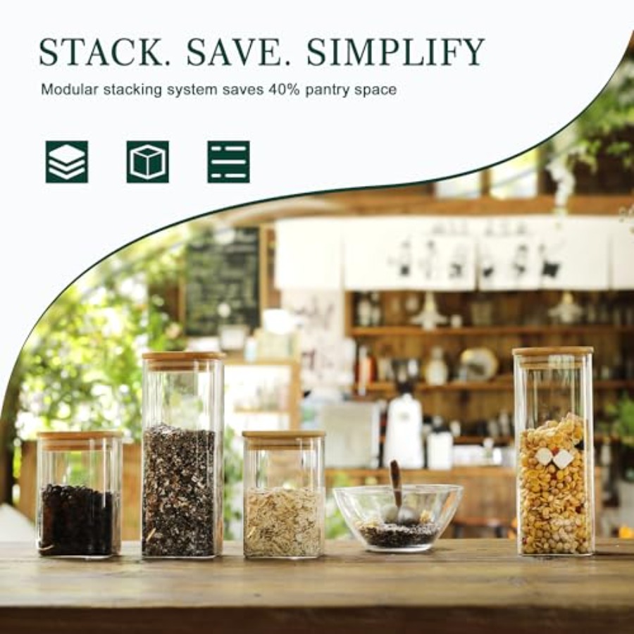 Lot de 12 bocaux de conservati - Food Storage Organization avis et prix