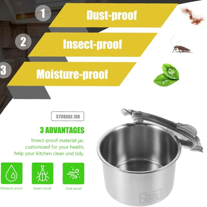 Récipient alimentaire en acier - Food Storage Organization avis et prix