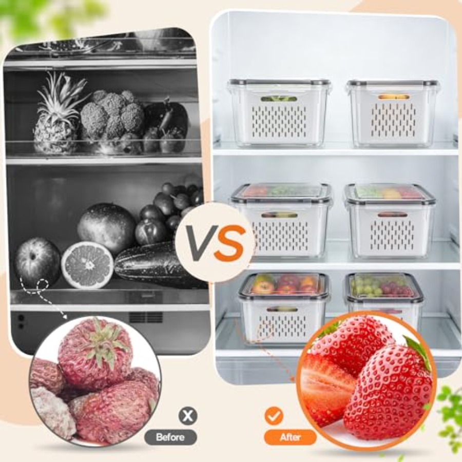 Contenants de stockage de frui - Food Storage Organization avis et prix