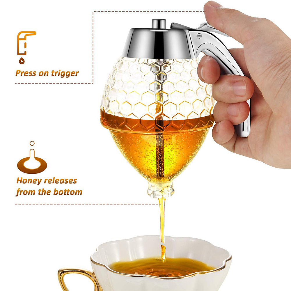 Distributeur de miel en verre  - Condiment Squeeze Bottle avis et prix
