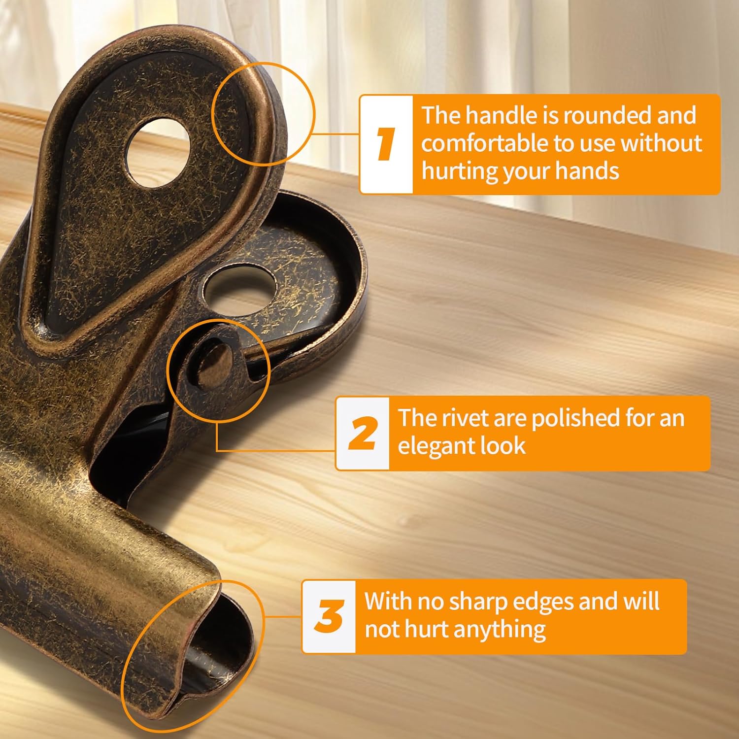 Clips Bulldog, 3 pinces de rel - Food Storage Method avis et prix