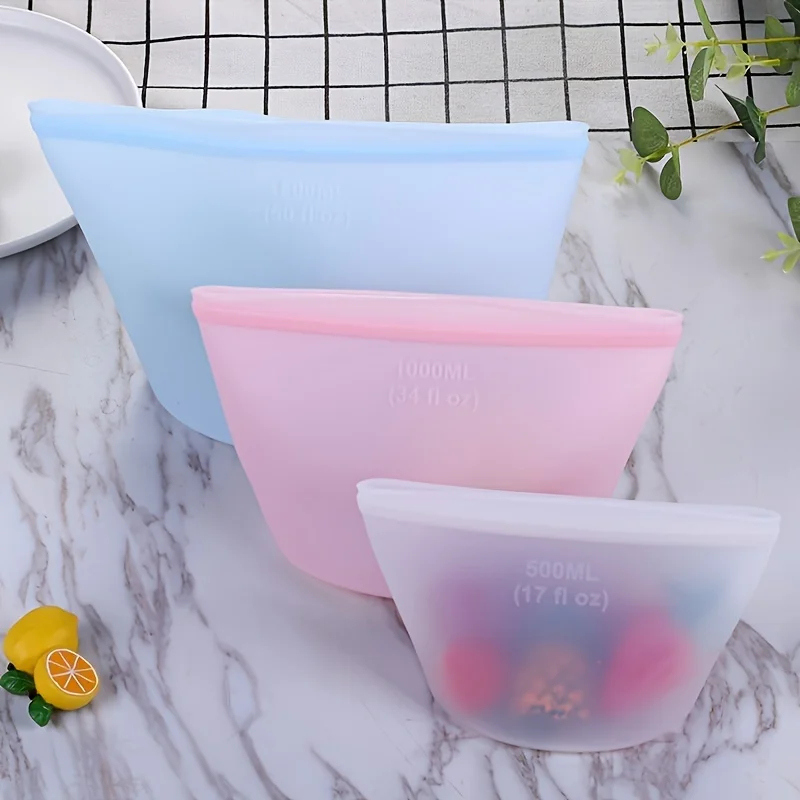 Sacs de conservation réutilisa - Food Storage Zipper Bags avis et prix