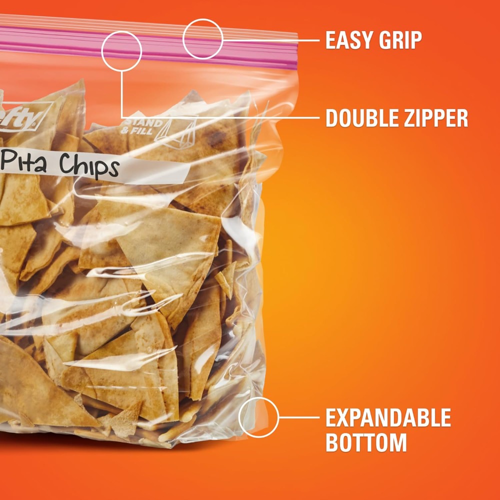 Sacs en plastique refermables  - Food Storage Zipper Bags avis et prix
