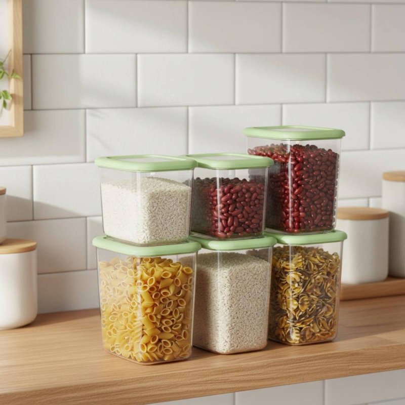 Ensemble de 6 contenants hermé - Food Storage Organization avis et prix