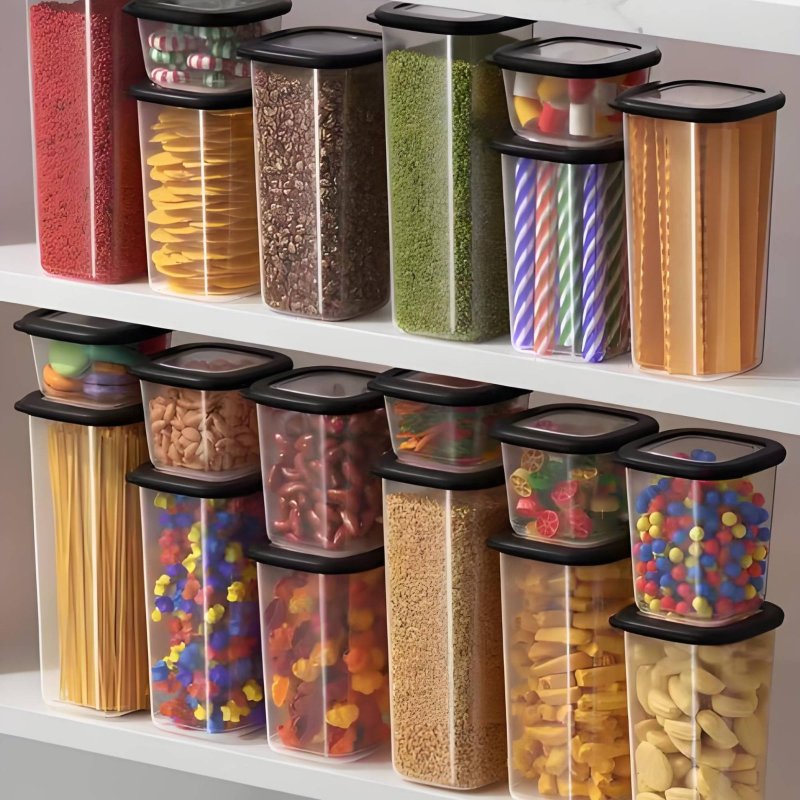 Ensemble de 6 contenants hermé - Food Storage Organization avis et prix