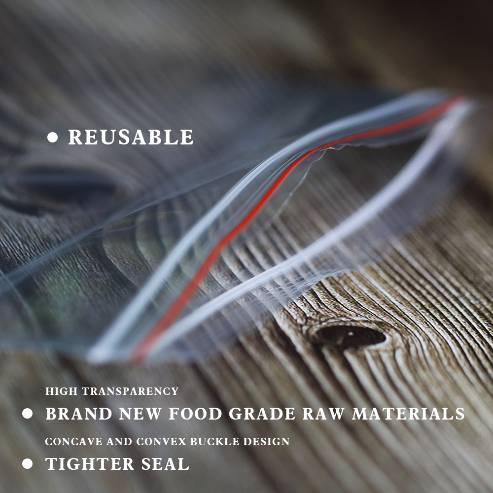 Sacs refermables à fermeture é - Food Storage Zipper Bags avis et prix
