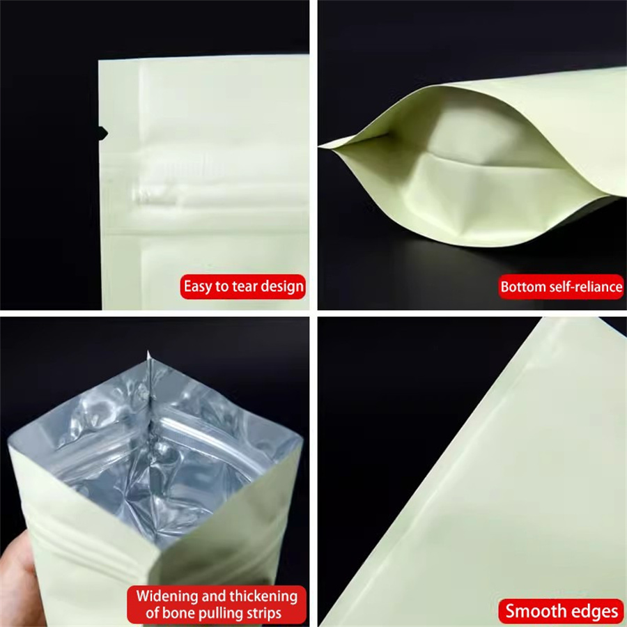 Sachets refermables mats jaune - Food Storage Zipper Bags avis et prix