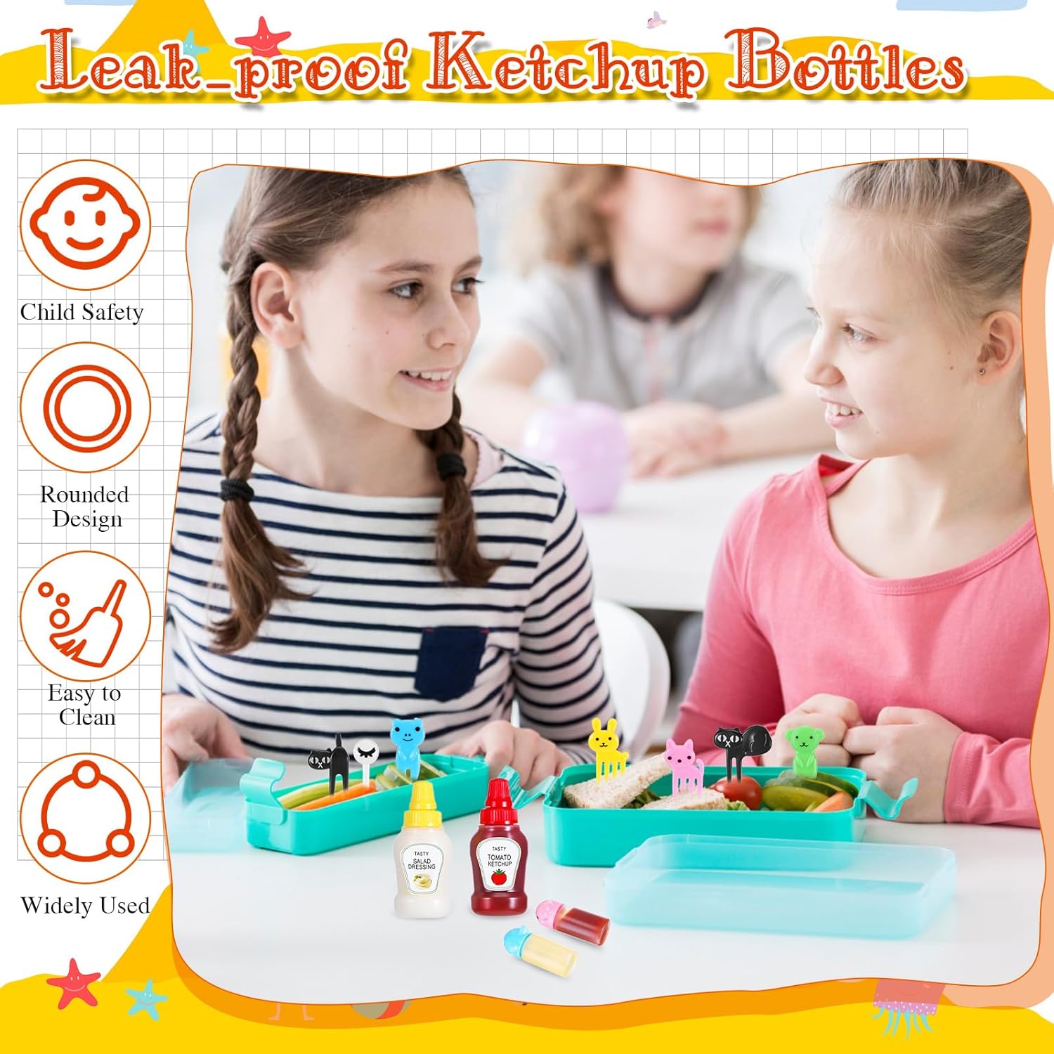 Boîte à déjeuner Bento pour en - Condiment Squeeze Bottle avis et prix