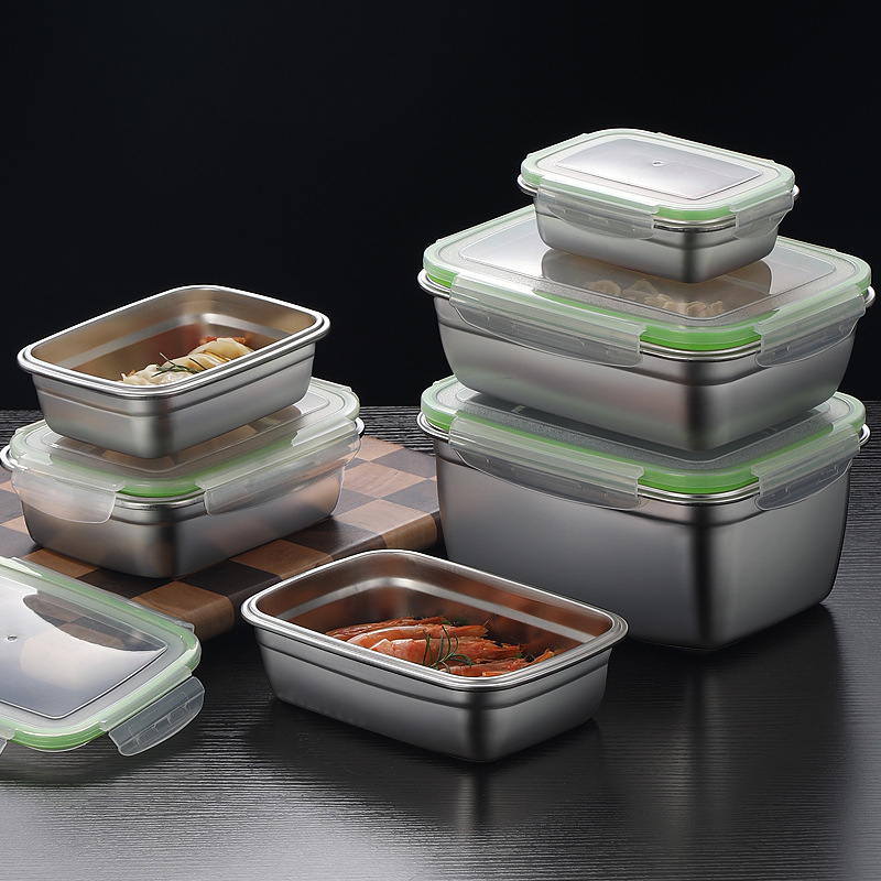 Boîte à déjeuner en acier inox - Food Storage Method avis et prix