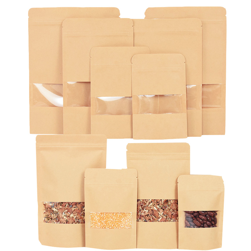 Sacs en papier Kraft à fermetu - Food Storage Zipper Bags avis et prix