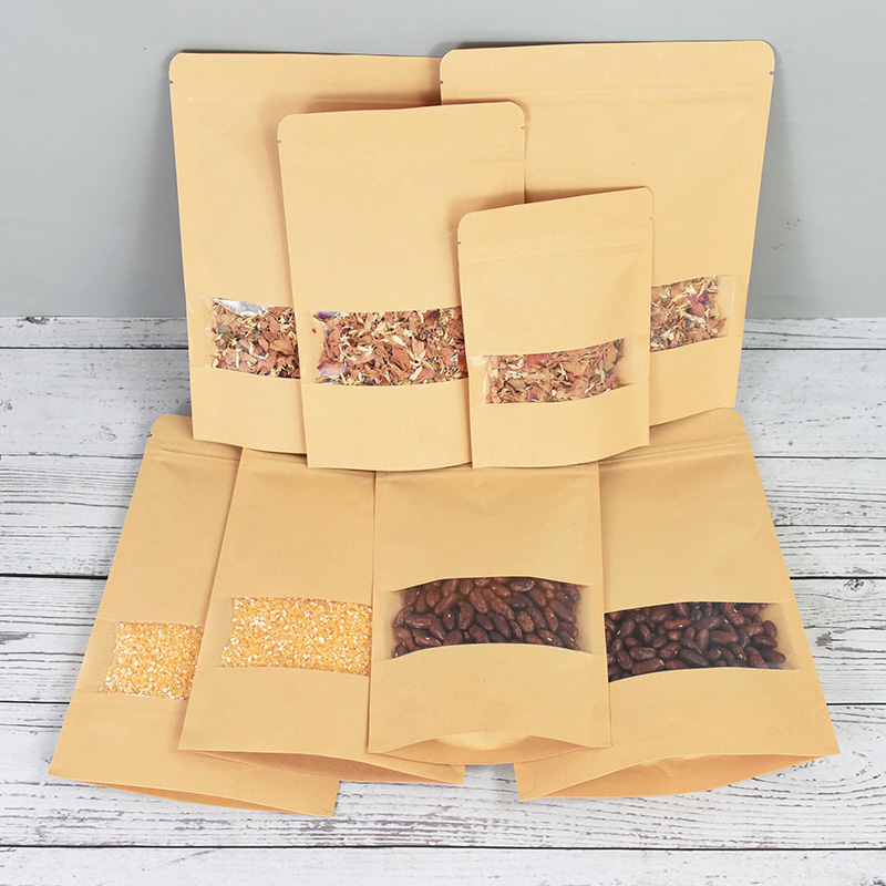Sacs en papier Kraft à fermetu - Food Storage Zipper Bags avis et prix