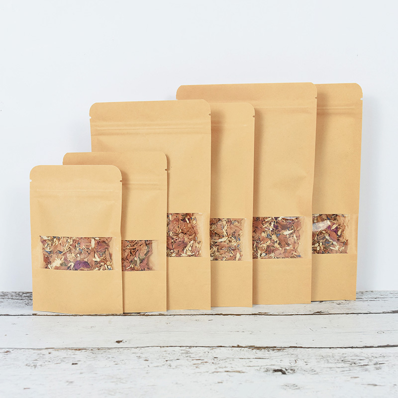 Sacs en papier Kraft à fermetu - Food Storage Zipper Bags avis et prix