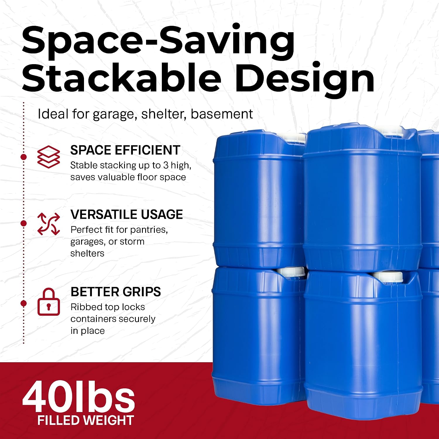 Conteneurs empilables de stock - Food Storage Tank avis et prix