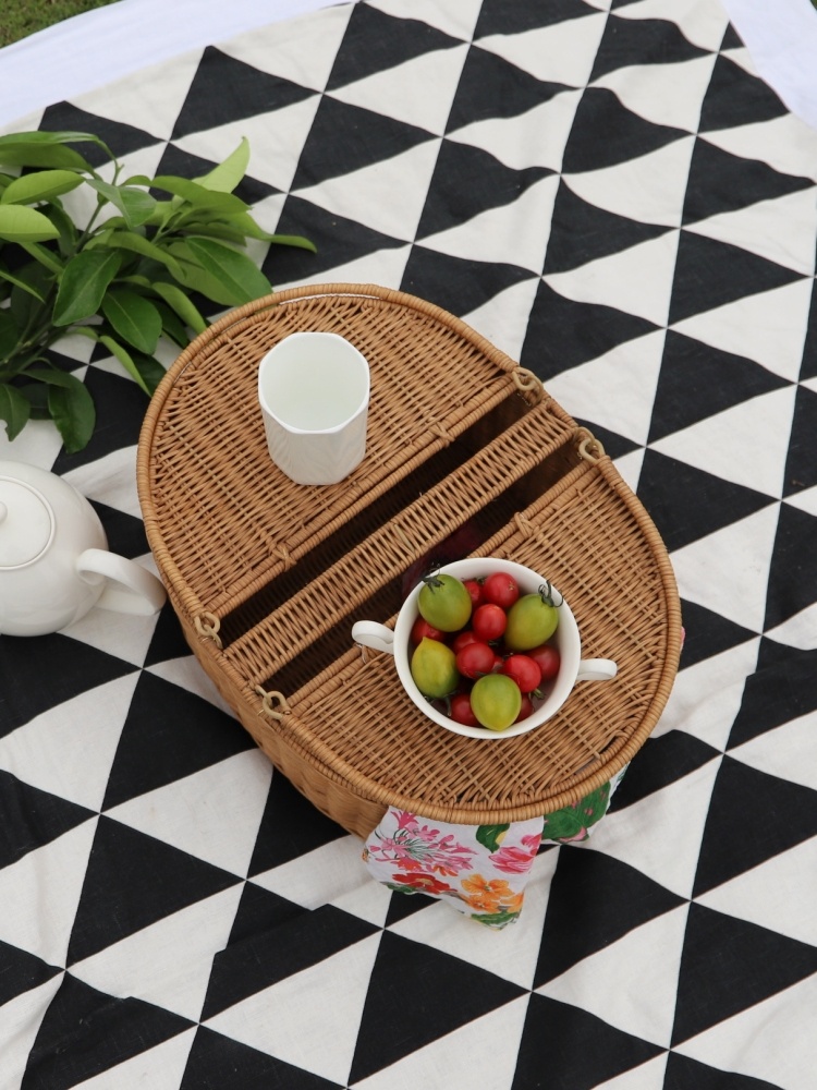 Panier de pique-nique en osier - Food Storage Brands avis et prix