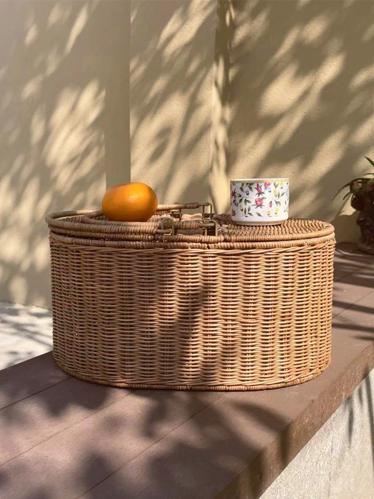 Panier de pique-nique en osier - Food Storage Brands avis et prix