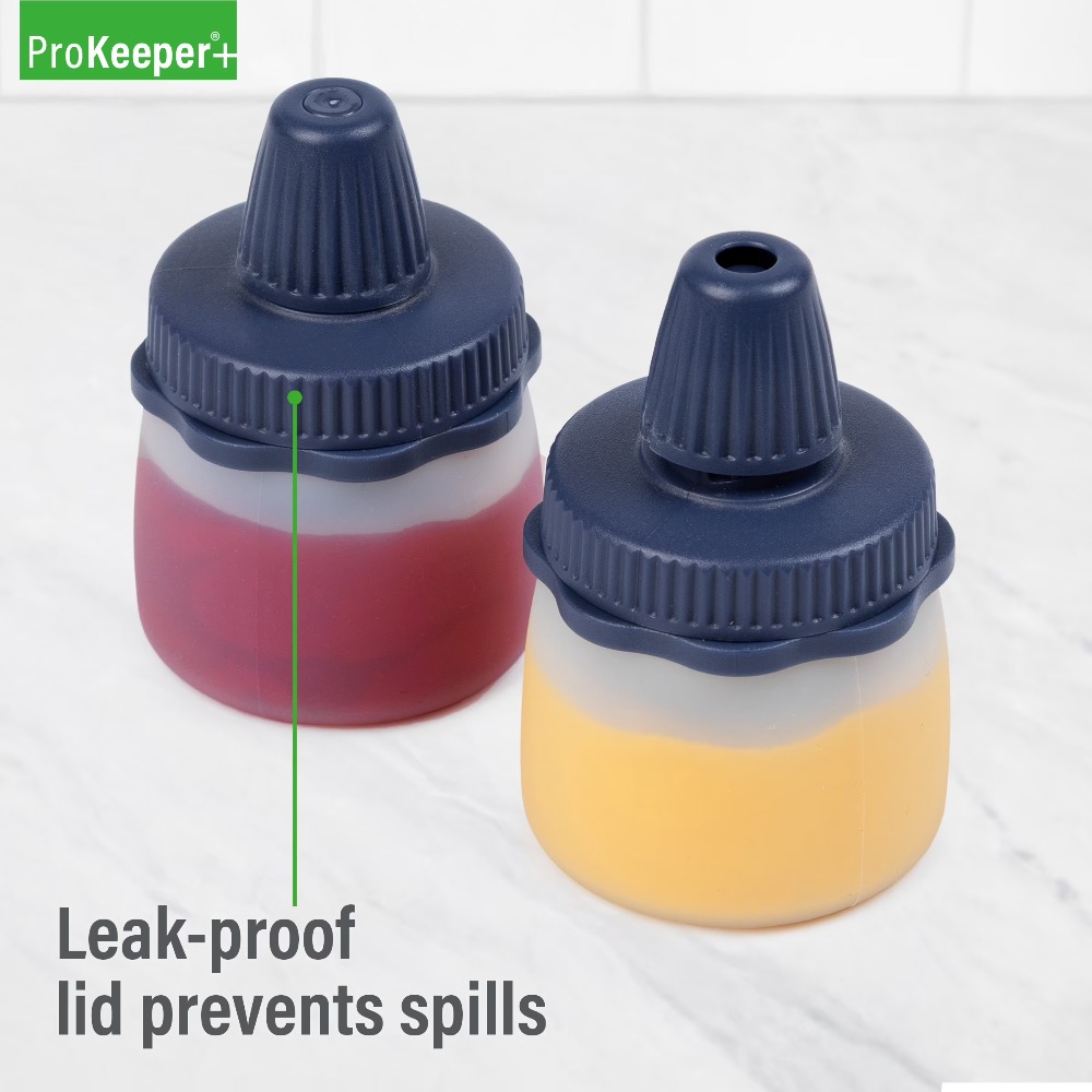 Bouteilles souples en silicone - Condiment Squeeze Bottle avis et prix