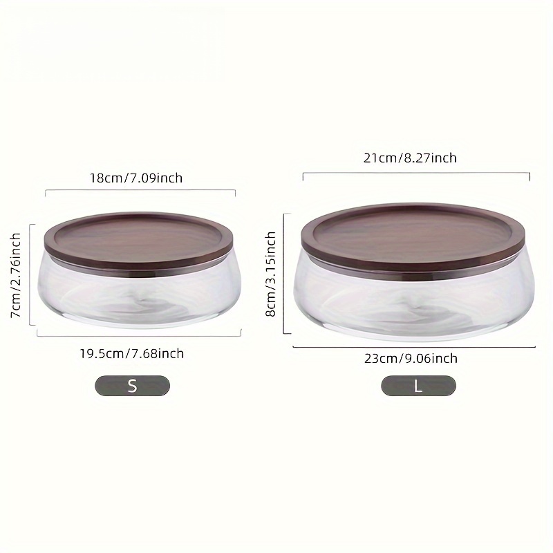 Ensemble de 2 bocaux en verre  - Food Storage Set Glass avis et prix
