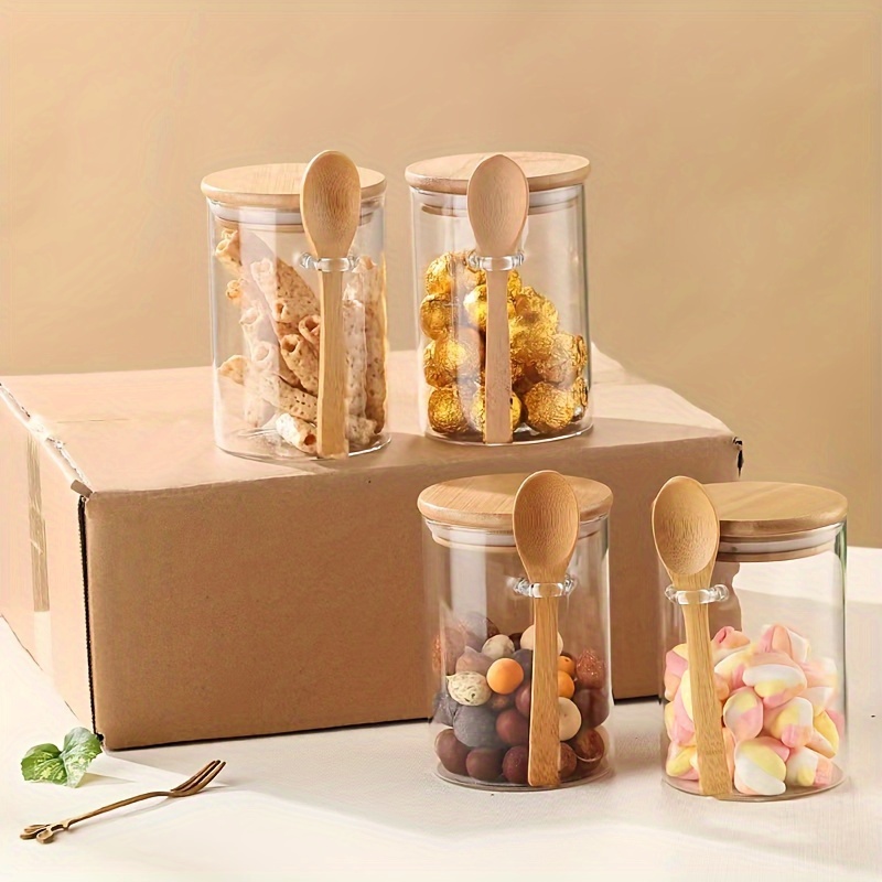 Pot à bonbons de 280 ml, pot à - Food Storage Set Glass avis et prix