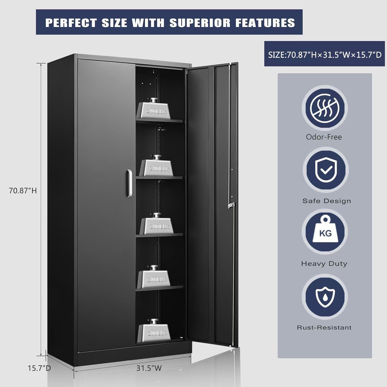 Armoire de rangement en métal  - Food Storage Tank avis et prix